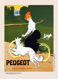 Peugeot Vintage Poster - MOLTENI CYCLING