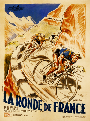 La Ronde de France Poster - MOLTENI CYCLING