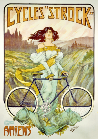 Cycles Strock Poster - MOLTENI CYCLING