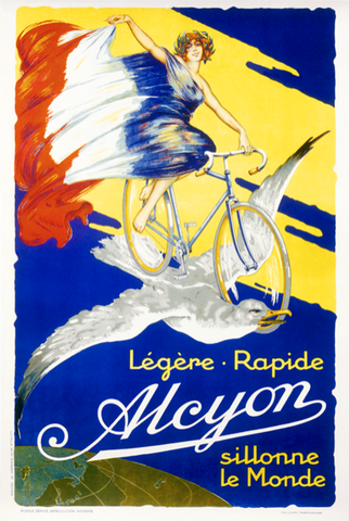 Alcyon - Bordeaux-Paris Poster - MOLTENI CYCLING