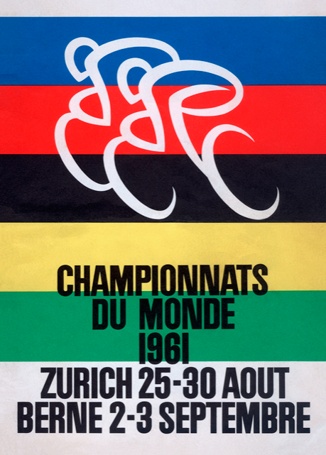 Championnats du Monde 1961 Poster - MOLTENI CYCLING
