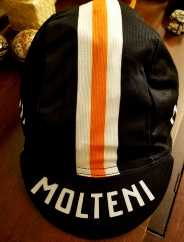 Dark Molteni Vintage Cycling Cap - MOLTENI CYCLING