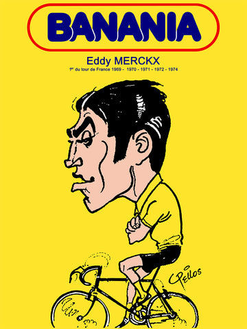 Banania Eddy Merckx Poster