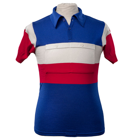 France Team 50's short sleeve Vintage Jersey