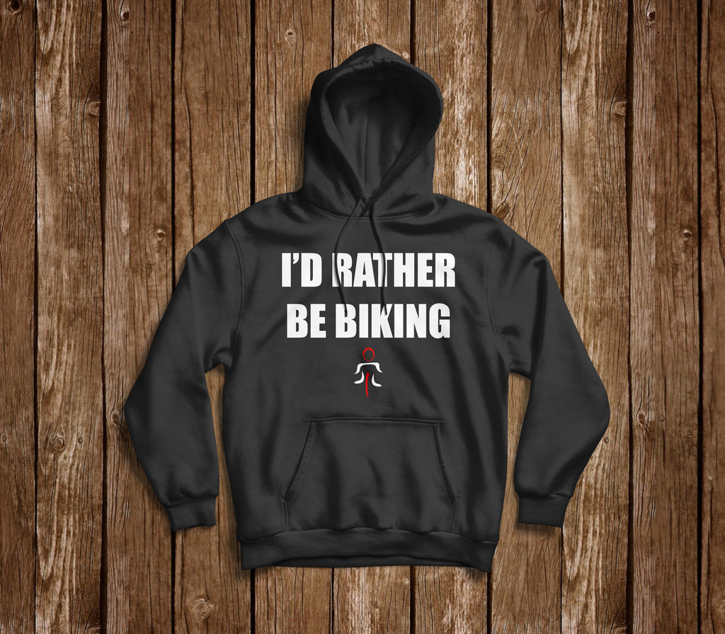 I'D RATHER BE BIKING HOODIE - MOLTENI CYCLING