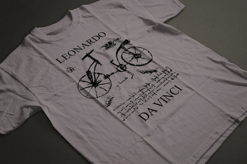 White or Grey Leonardo Da Vinci T-Shirt - MOLTENI CYCLING