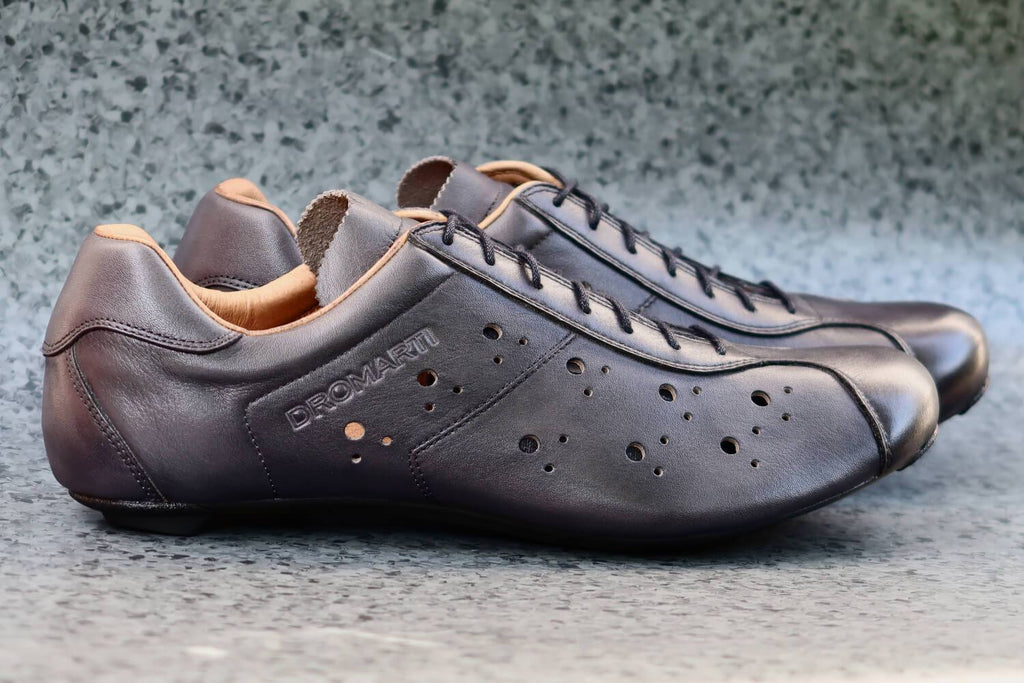 Race Carbon Titanio - Grey/Tan Leather Shoes
