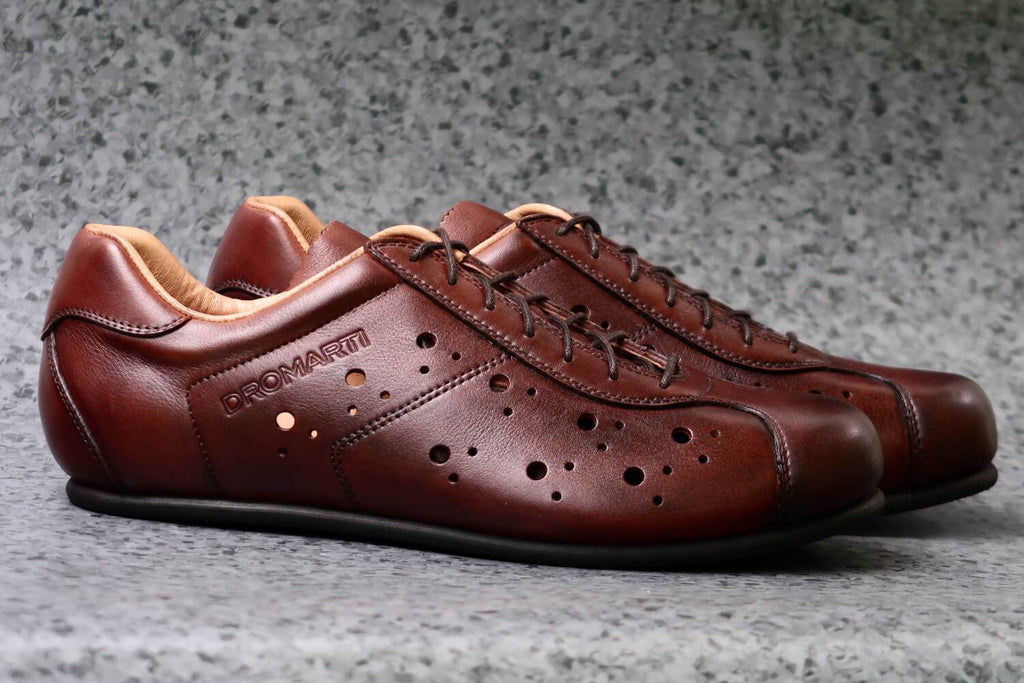 Flat Sole Brown Leather Shoes