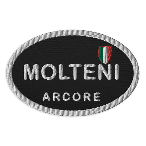 Black Molteni Arcore Embroidered Patch