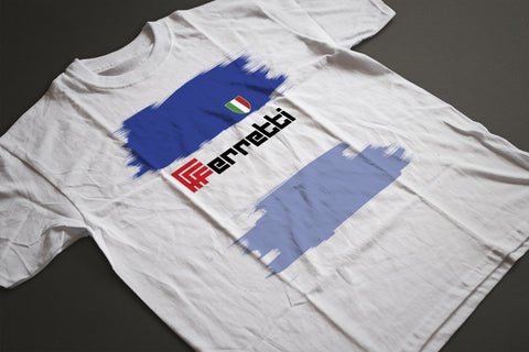 CLASSIC WHITE FERRETTI T-SHIRT.