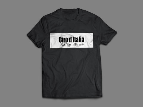 GIRO D'ITALIA NERA CLASSIC T-SHIRT - MOLTENI CYCLING