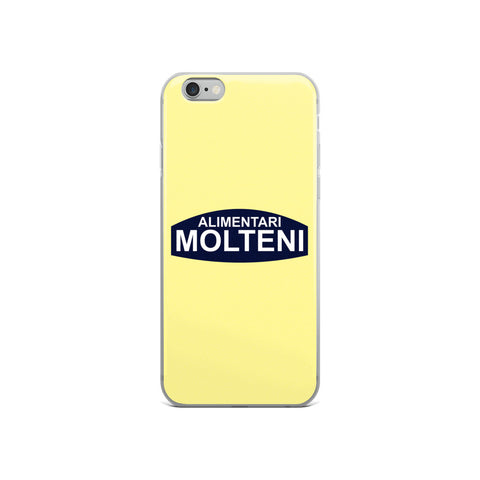 Yellow Molteni Alimentari iPhone and Samsung Phone Cases - MOLTENI CYCLING