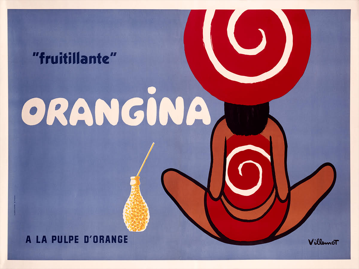 Orangina Boisson Gazeuse Parasol Poster – MOLTENI CYCLING